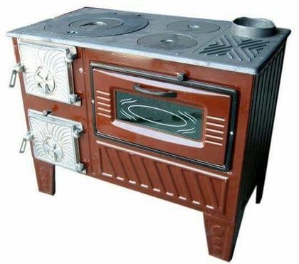 Отопительно-варочная печь МастерПечь ПВ-03 с духовым шкафом, 7.5 кВт в Кирове