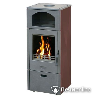 Отопительно-варочная печь Plamen Laguna коричневая в Кирове