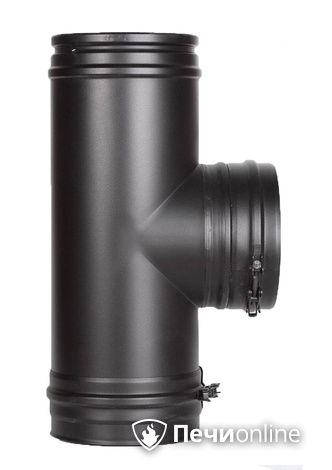 Тройник 90° Schiedel Тройник 90° д.150 PM25 (Черный) Permetr в Кирове