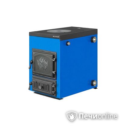 Отопительный котел Везувий Эльбрус-18 с плитой Везувий В1 в Кирове