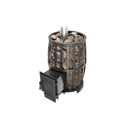 Дровяная печь-каменка Везувий Легенда Русский пар Ковка 24 (271) в Кирове