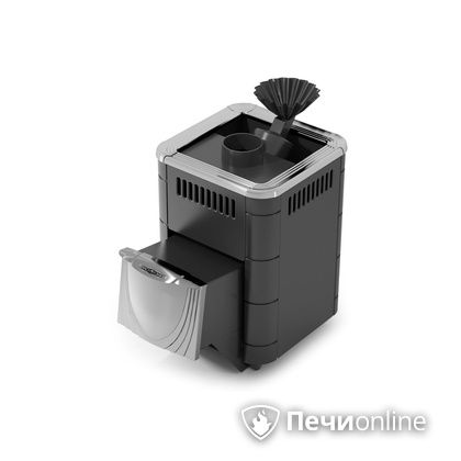 Дровяная печь-каменка TMF Гейзер Микра 2017 Inox ДН ЗК антрацит в Кирове