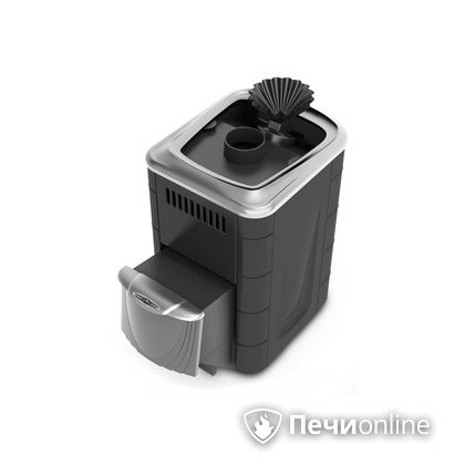 Дровяная печь-каменка TMF Гейзер Мини 2016 Inox ДН ЗК антрацит в Кирове