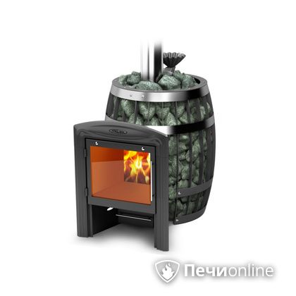 Дровяная банная печь TMF Саяны II Carbon Витра ЗК в Кирове