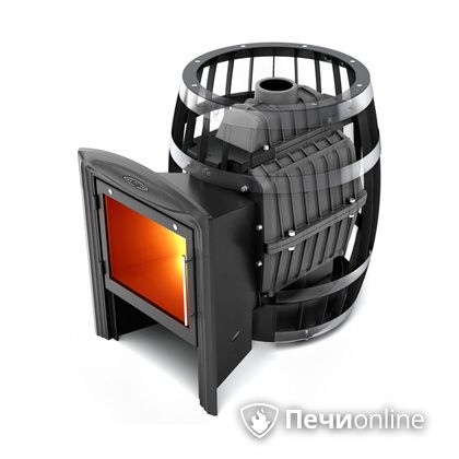 Дровяная печь-каменка TMF Саяны Cast Витра в Кирове