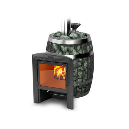 Дровяная банная печь TMF Саяны II Inox Витра ЗК в Кирове