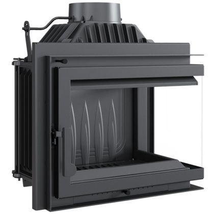 Каминная топка Kratki SIMPLE/M/S/P/BS угловое стекло справа в Кирове