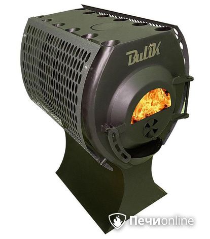 Отопительно-варочные печи Березка BulyK 280 Плюс со стеклом и экранами боковыми в Кирове