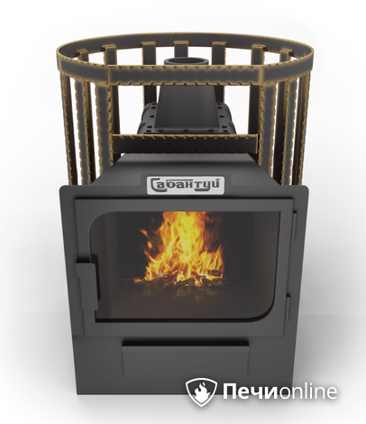 Дровяные печи-каменки Сабантуй Булава Чугун 24 панорама в Кирове