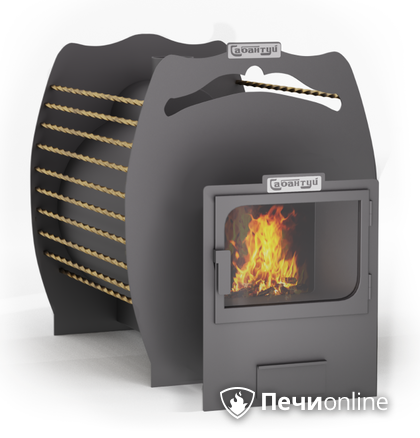 Дровяные печи-каменки Сабантуй Каменка 26 панорама в Кирове