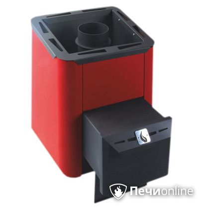 Дровяная банная печь Конвектика Колибри 9 терракота в Кирове