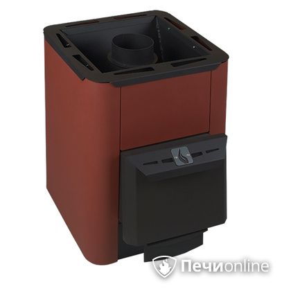 Дровяная банная печь Конвектика Колибри 9У терракота в Кирове