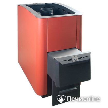 Дровяная банная печь Конвектика 12 терракота в Кирове