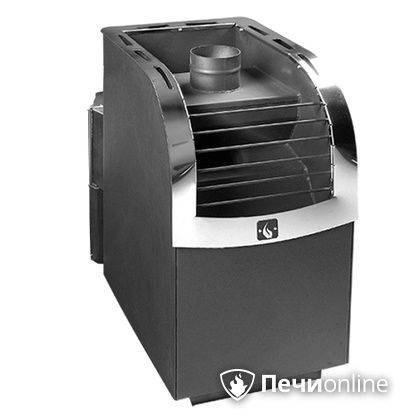 Дровяная банная печь Конвектика Ниагара Сетка 16 антрацит в Кирове