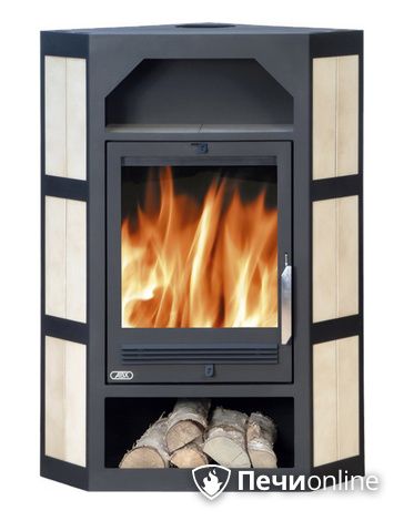 Печь-камин ABX Lahti (угловой), керамика в Кирове