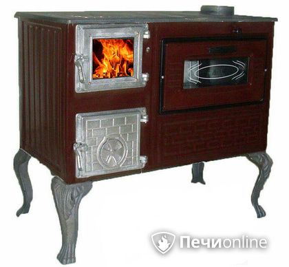 Отопительно-варочная печь МастерПечь ПВ-06 с духовым шкафом, 7.5 кВт в Кирове