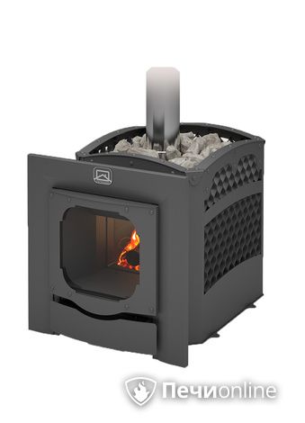 Дровяная банная печь Теплодар Былина-сетка-12 Ч Панорама (1.1) в Кирове