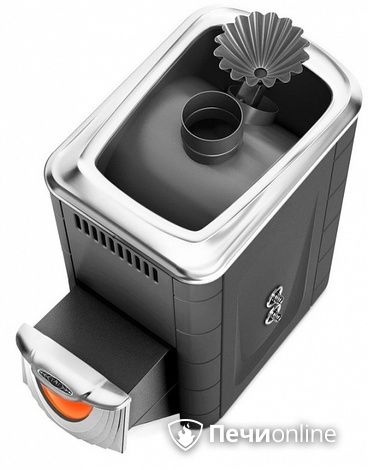 Дровяная банная печь TMF Ангара 2012 Inox ДНС ЗК ТО антрацит в Кирове