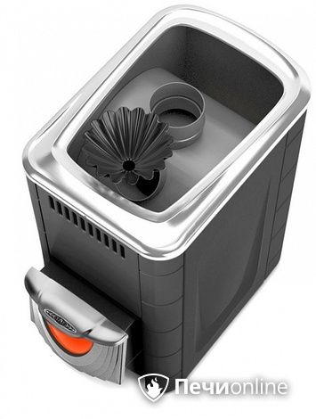 Дровяная банная печь TMF Ангара 2012 Inox ДНС КТК ЗК антрацит в Кирове