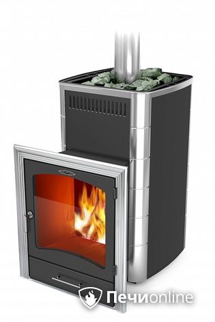 Дровяная банная печь TMF Калина II Inox БСЭ ТО антрацит НВ ПРН в Кирове