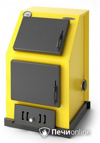 Твердотопливный котел TMF Оптимус Лайт 16кВт под АРТ и ТЭН желтый в Кирове
