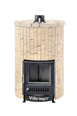 Дровяная банная печь Ферингер Уют-18 ПФ (Пироксенит наборный) в Кирове