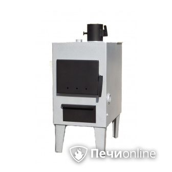 Твердотопливный котел НМК Сибирь 8 ТПЭ ножки и переходник на круглую трубу в комплекте в Кирове