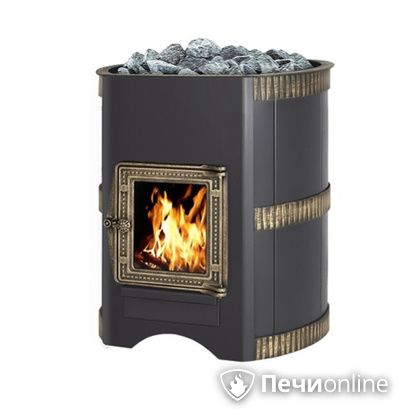 Дровяная банная печь Везувий Лава 16 (ДТ-4С) без выноса в Кирове
