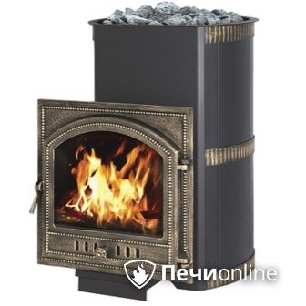 Дровяная банная печь Везувий Лава 28 Камин (205) в Кирове