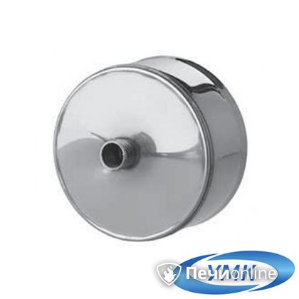  УМК Заглушка с конденсатоотводом D115 0.5 мм нержавейка внутренняя в Кирове