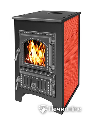 Печь-камин Везувий ПК-01 (270) красный в Кирове