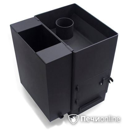 Печь для бани НМК Сибирь Копеечка под навесной бак 30 л в Кирове