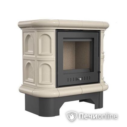 Печь-камин Kratki WK 440 кафельная крем черный в Кирове