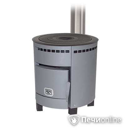 Печь-буржуйка Теплодар Печурка с чугунной плитой под казан в Кирове