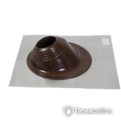 Проходник через кровлю Мастер Флеш Кровельный проходник №2-RES диаметр 203-280 мм. Коричневый в Кирове